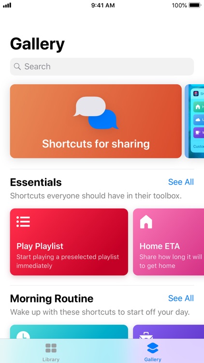 Shortcuts