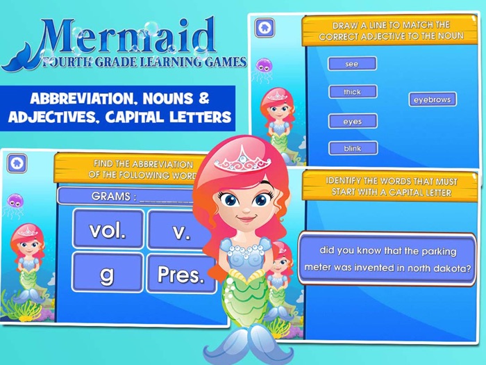 Mermaid Princess Fourth Grade