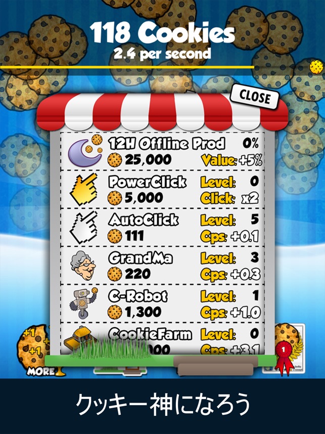 クッキークリッカー Cookie Clickers をapp Storeで