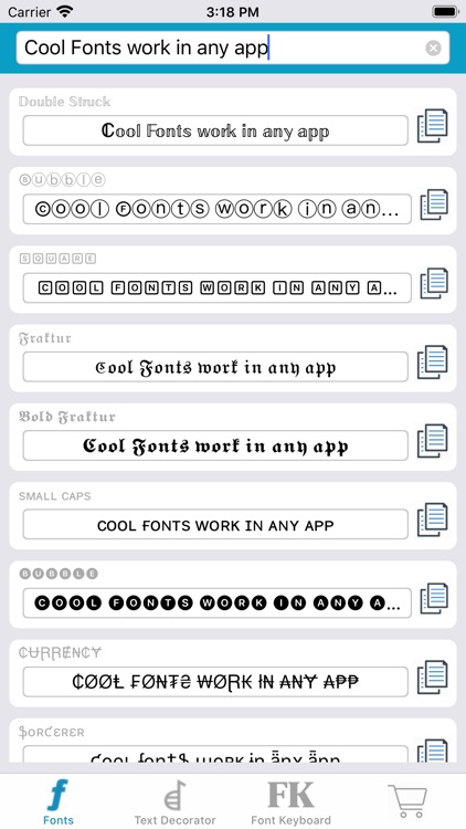 Font Generator - Font Changer