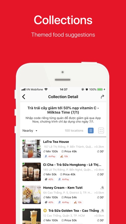 Now.vn - Food Delivery