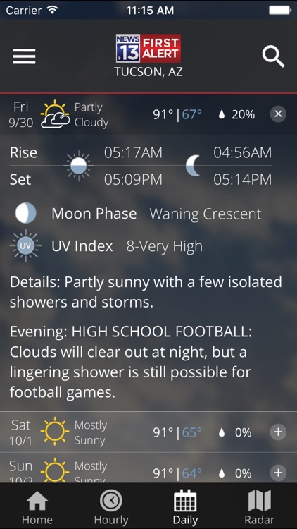 KOLD First Alert Weather screenshot-3