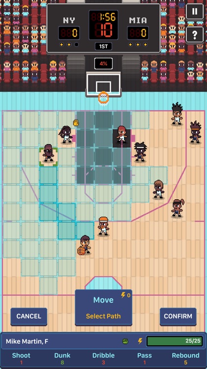 Hoop League Tactics screenshot-4