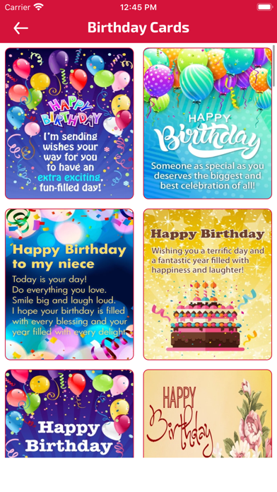 Birthday Wishes & Cards screenshot 2