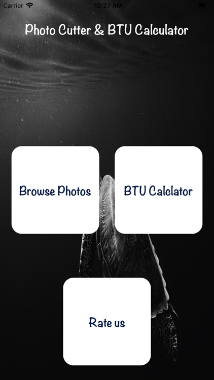 Photo Cutter & BTU Calculator