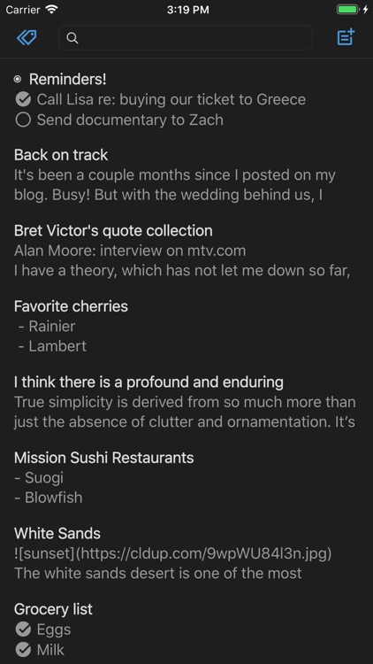 Simplenote screenshot-4
