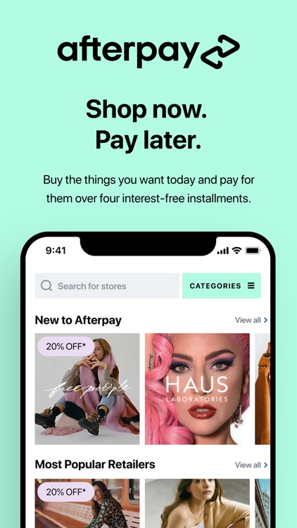 Afterpay - Shop Now, Pay Later