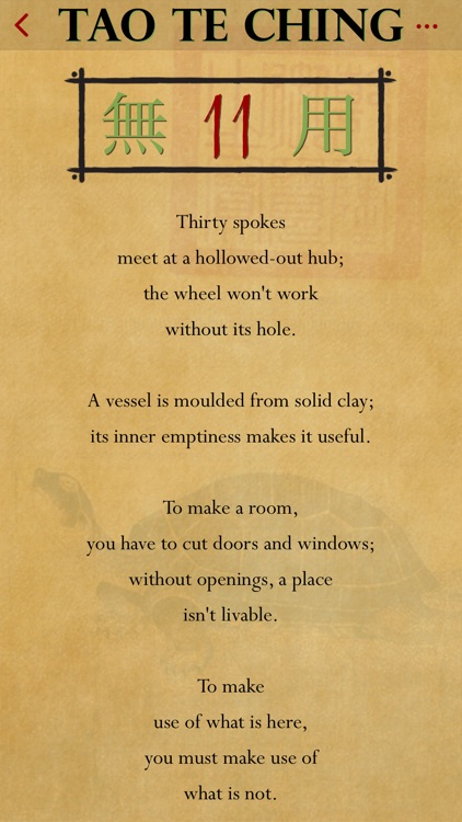 Tao te Ching Lite