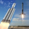 Icon Space Rocket Launch & Landing