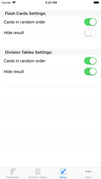 Math Division Flashcards screenshot-3