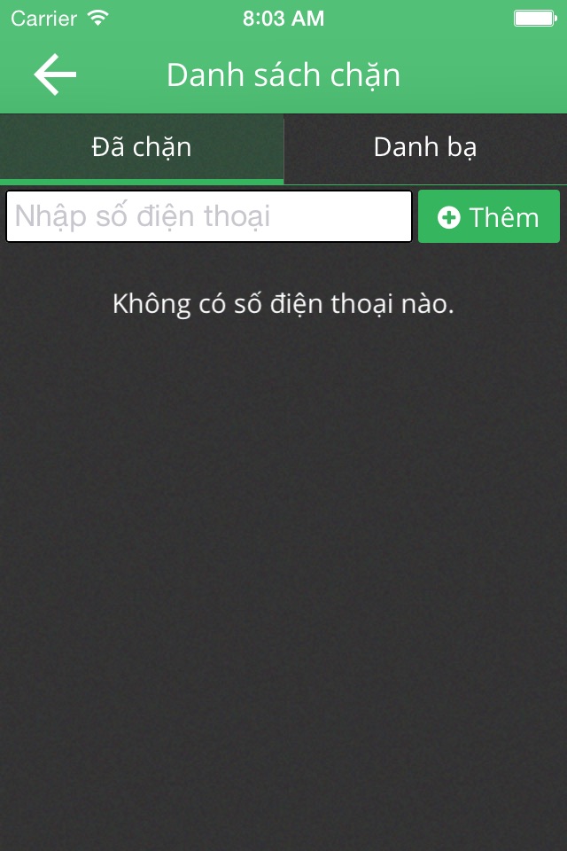 Chống làm phiền screenshot 4