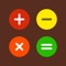 Amai Calc is a simple calculator app with colorful buttons like candies