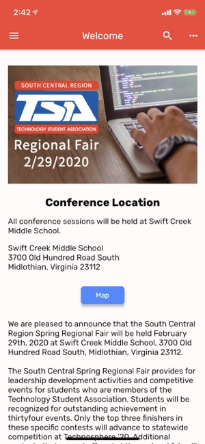 Virginia TSA SC Regional Fair(圖2)-速報App