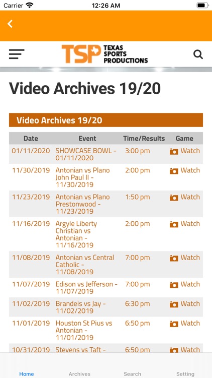 Texas Sports Production(TSP) screenshot-4