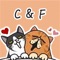 卡尔和菲比，可爱又冤家的一对儿小猫咪，用来表达你的心情再好不过。业余时间做的一组表情，后面有时间再更新。