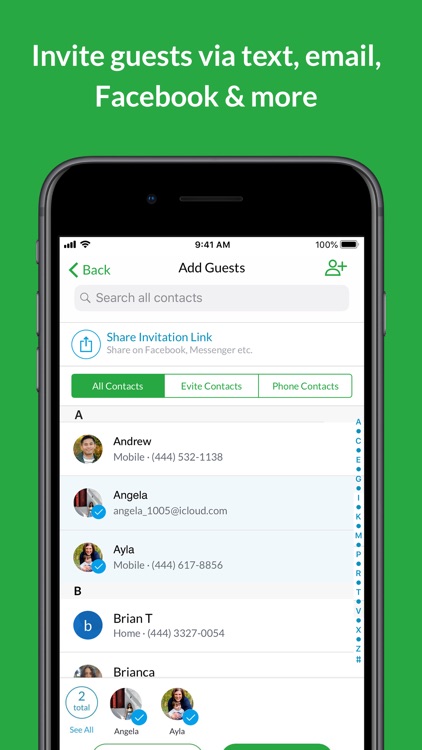 Evite: Online & Text Invites