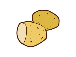 Potato sticker