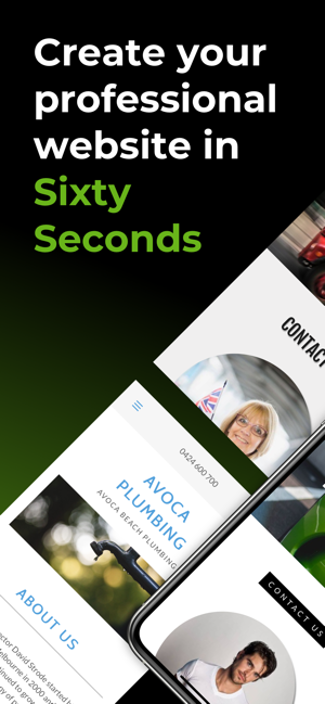 Sixty Second Website Builder