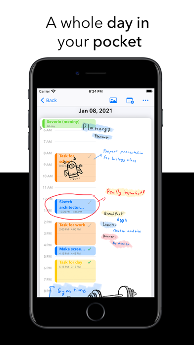Screenshot #1 pour Pencility Handwritten Planner