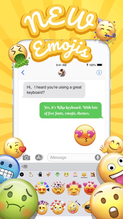 Kika Keyboard for iPhone, iPad screenshot-5