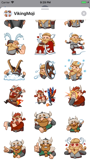 VikingMoji - Viking Stickers(圖3)-速報App