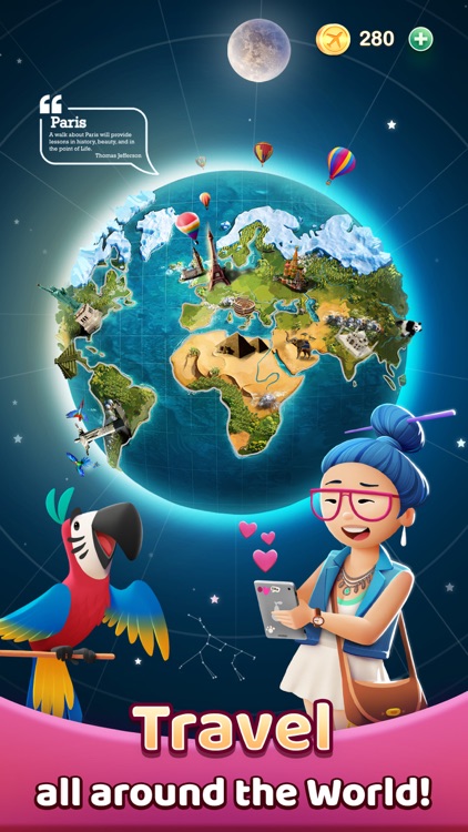 Wonderful World - Match 3 Game
