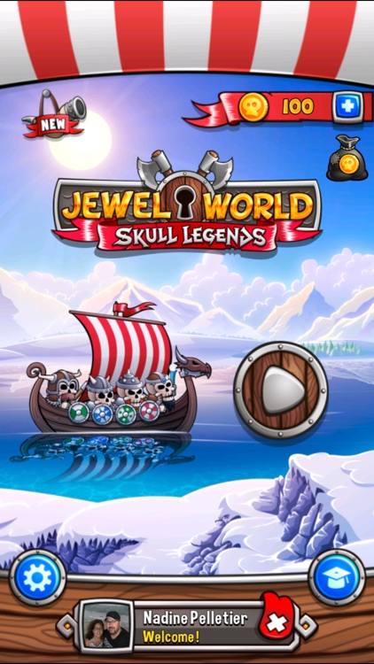 Jewel World : Skull Legends screenshot-4