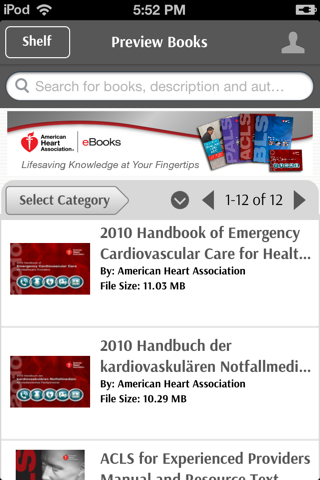 AHA eBook Reader - náhled