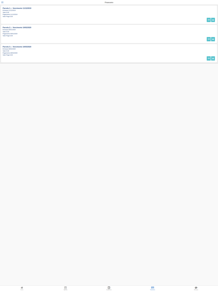 Agenda Colégio Americano
