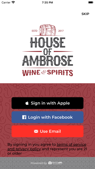 How to cancel & delete House of Ambrose Wine & Spirit from iphone & ipad 1