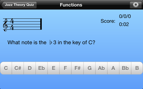 Jazz Theory Quiz - náhled