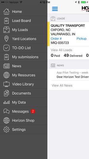 Horizon Transport Mobile(圖1)-速報App