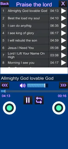 Game screenshot Prayer & Worship Songs apk