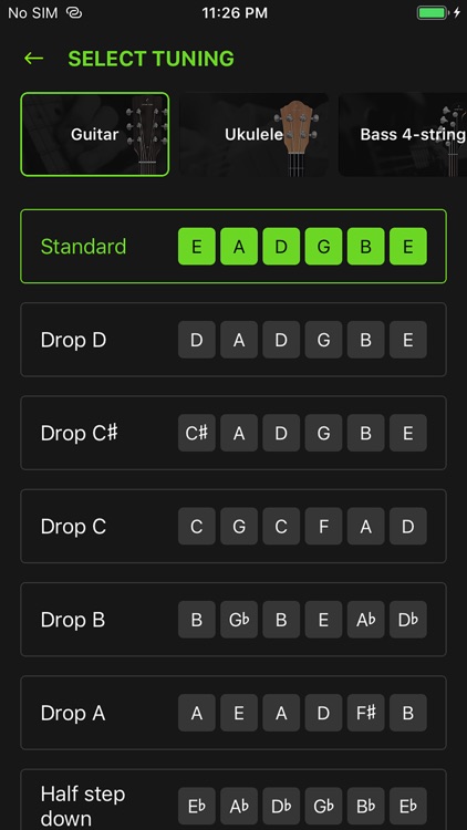 GuitarTunio - Guitar Tuner screenshot-4