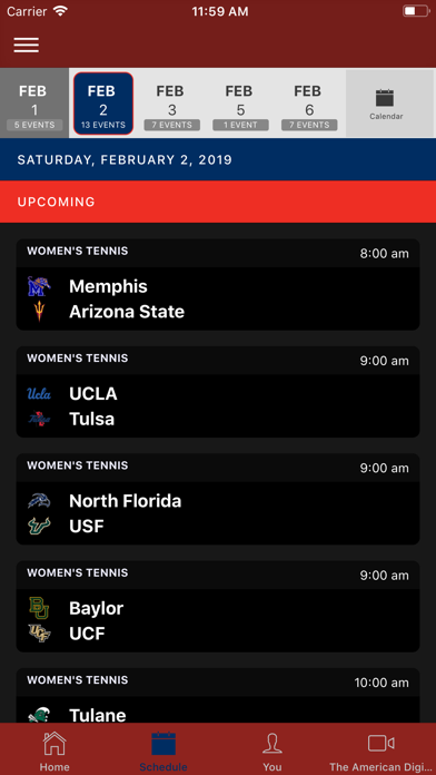 American Athletic Conference screenshot 2