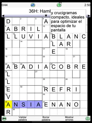 Screenshot 3 Crucigrama Español iphone