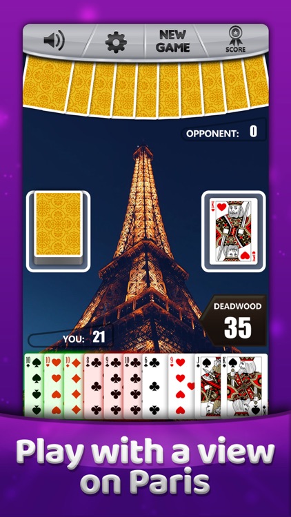 Gin Rummy * Classic Card Game screenshot-4