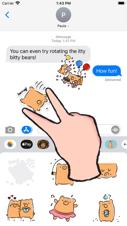 A BUNCHABEARS Stickers screenshot-5