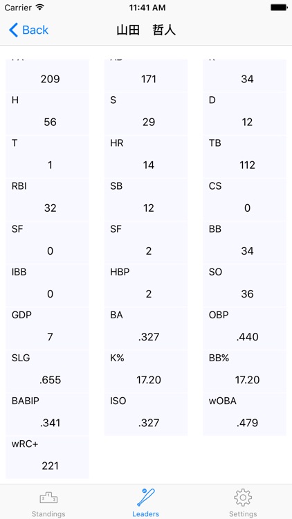 NPB Statistics screenshot-3