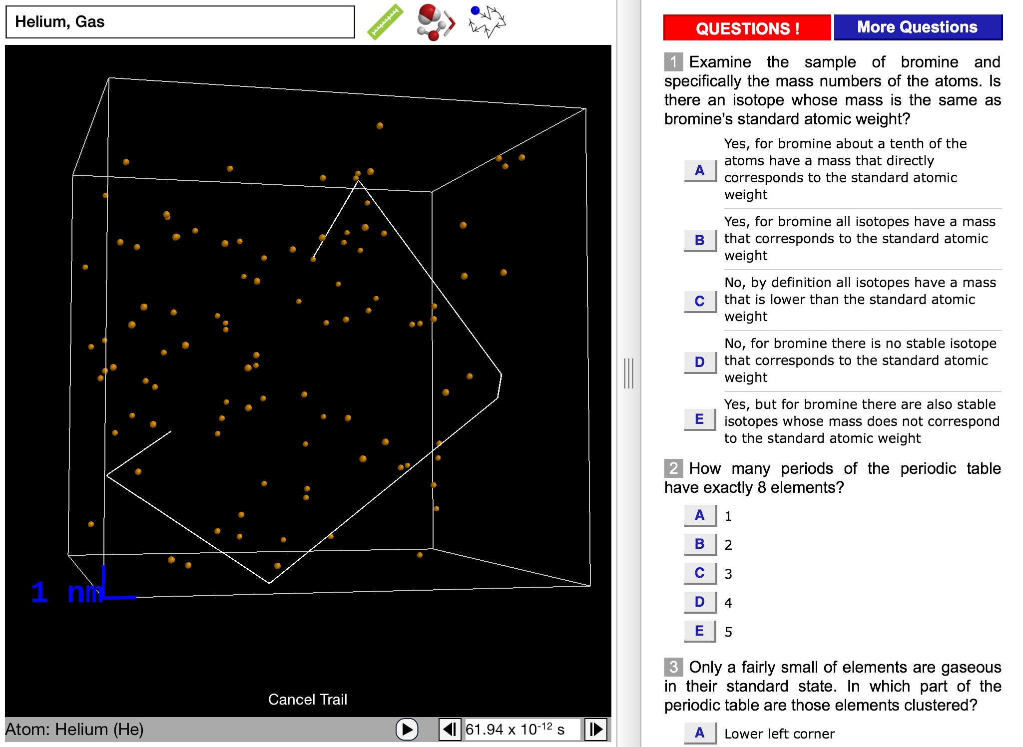 ODYSSEY Chemical Elements screenshot 4