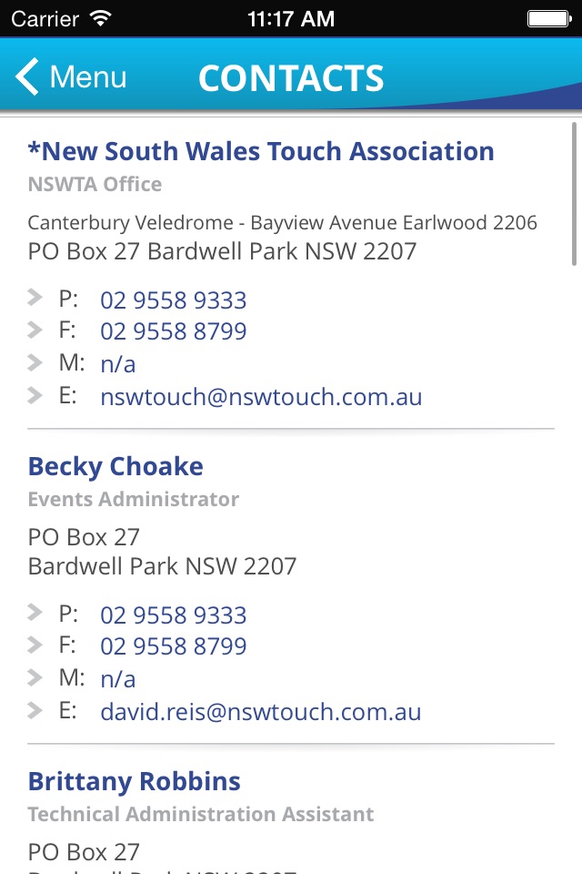 NSW Touch screenshot 4