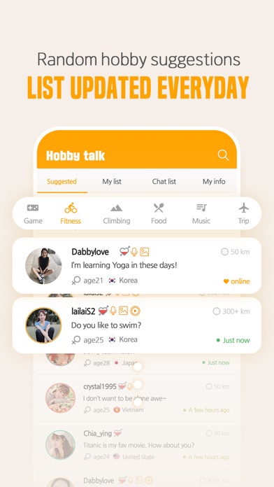 Hobby talk - chat about hobby screenshot 3