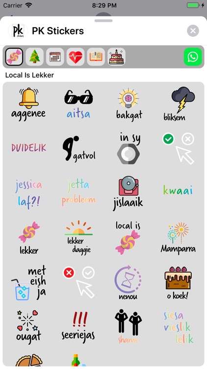 PK Stickers