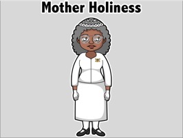 Mother Holiness Stickers