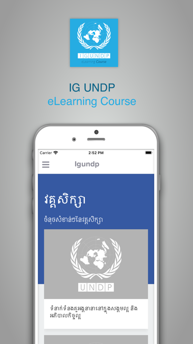 IG-UNDP eLearning Course screenshot 2
