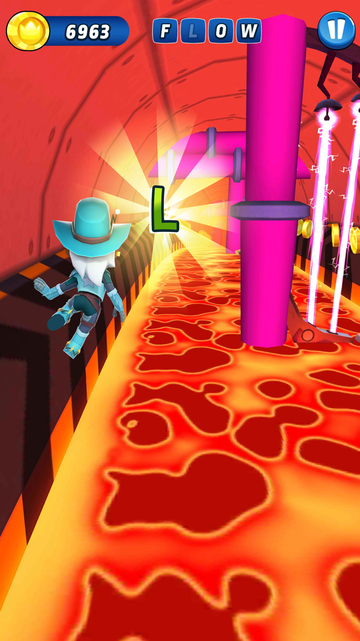 Om Nom: Run Hack screenshot 2 - iOS game interface