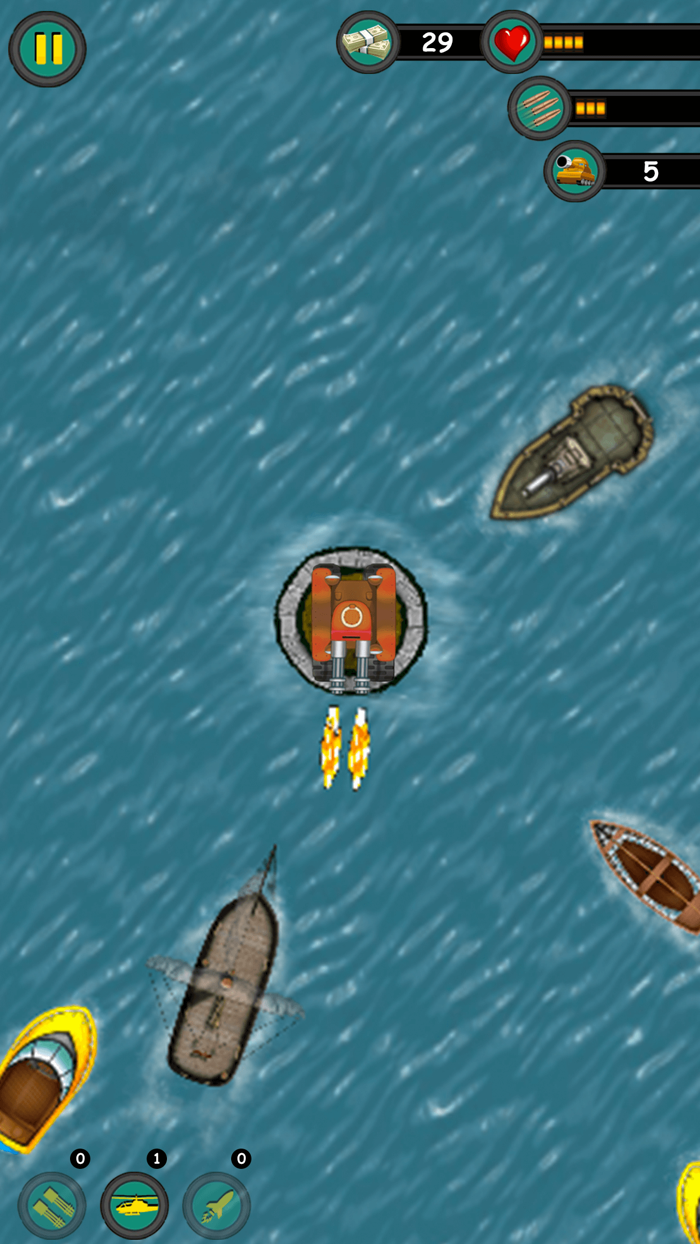 Mega Destroyer Strategy Game