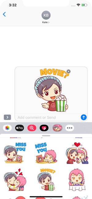 Story Love Stickers Pack(圖5)-速報App