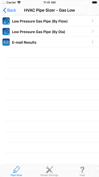 How to cancel & delete HVAC Pipe Sizer - Gas Plus from iphone & ipad 2