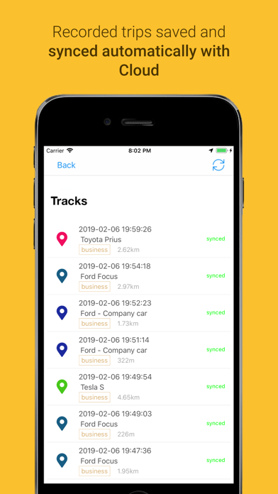 MyCarTracks Vehicle Tracker screenshot 2
